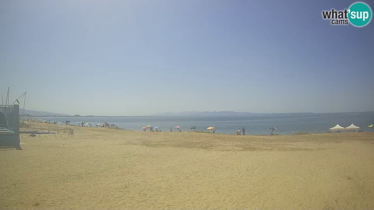 Spletna kamera Torre Grande plaža Oristano – Sardinija – Italija