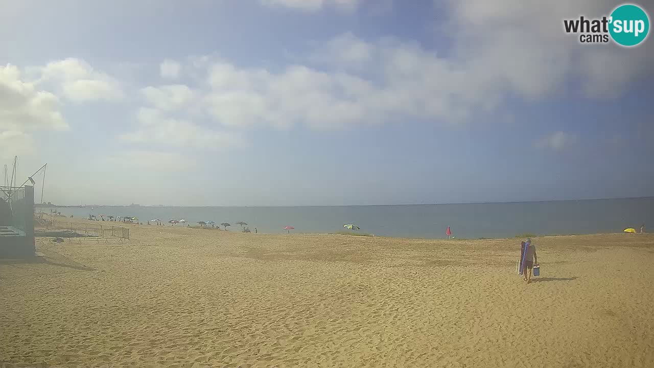 Spletna kamera Torre Grande plaža Oristano – Sardinija – Italija