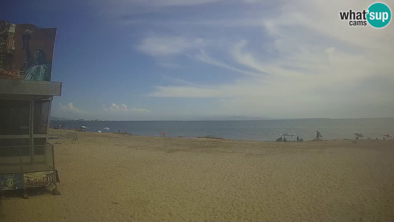 Spletna kamera Torre Grande plaža Oristano – Sardinija – Italija