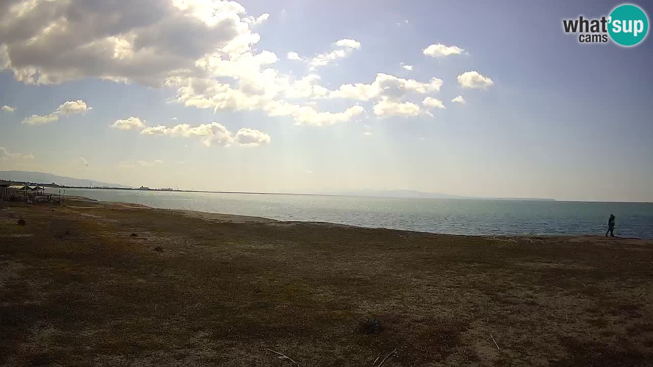Livecam Torre Grande plage Oristano – Sardaigne – Italie