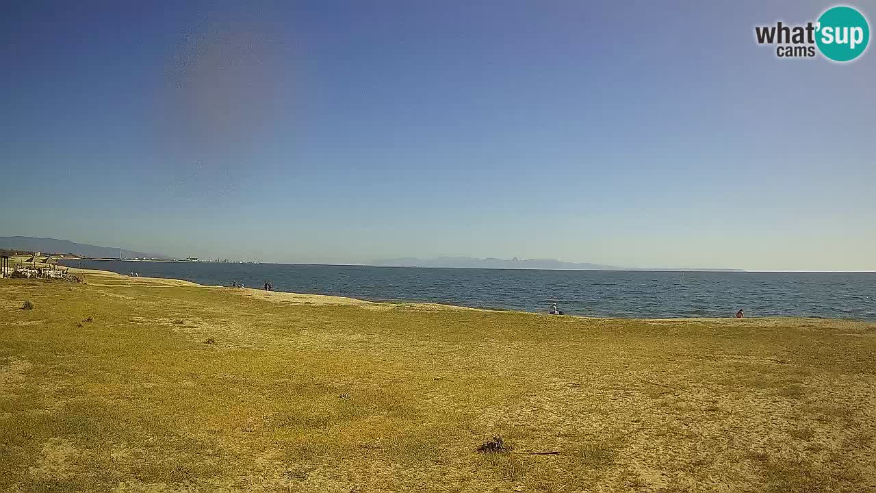 Spletna kamera Torre Grande plaža Oristano – Sardinija – Italija
