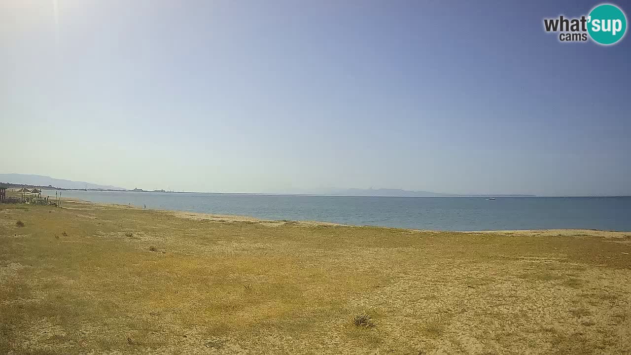 Spletna kamera Torre Grande plaža Oristano – Sardinija – Italija