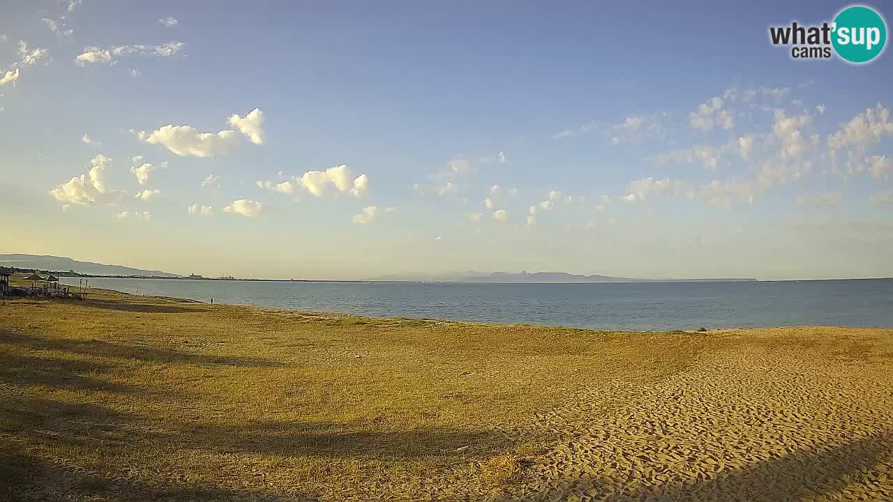 Spletna kamera Torre Grande plaža Oristano – Sardinija – Italija