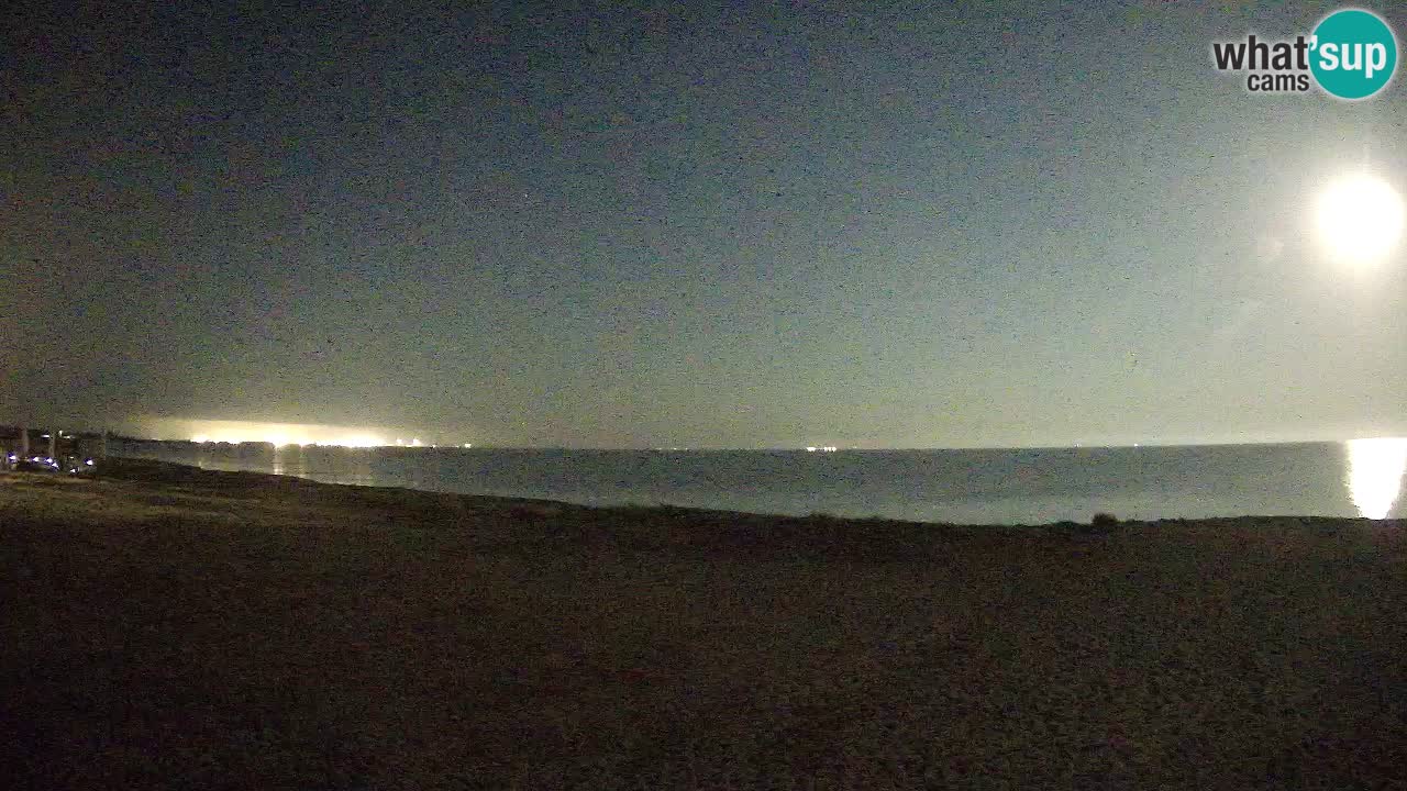 Spletna kamera Torre Grande plaža Oristano – Sardinija – Italija