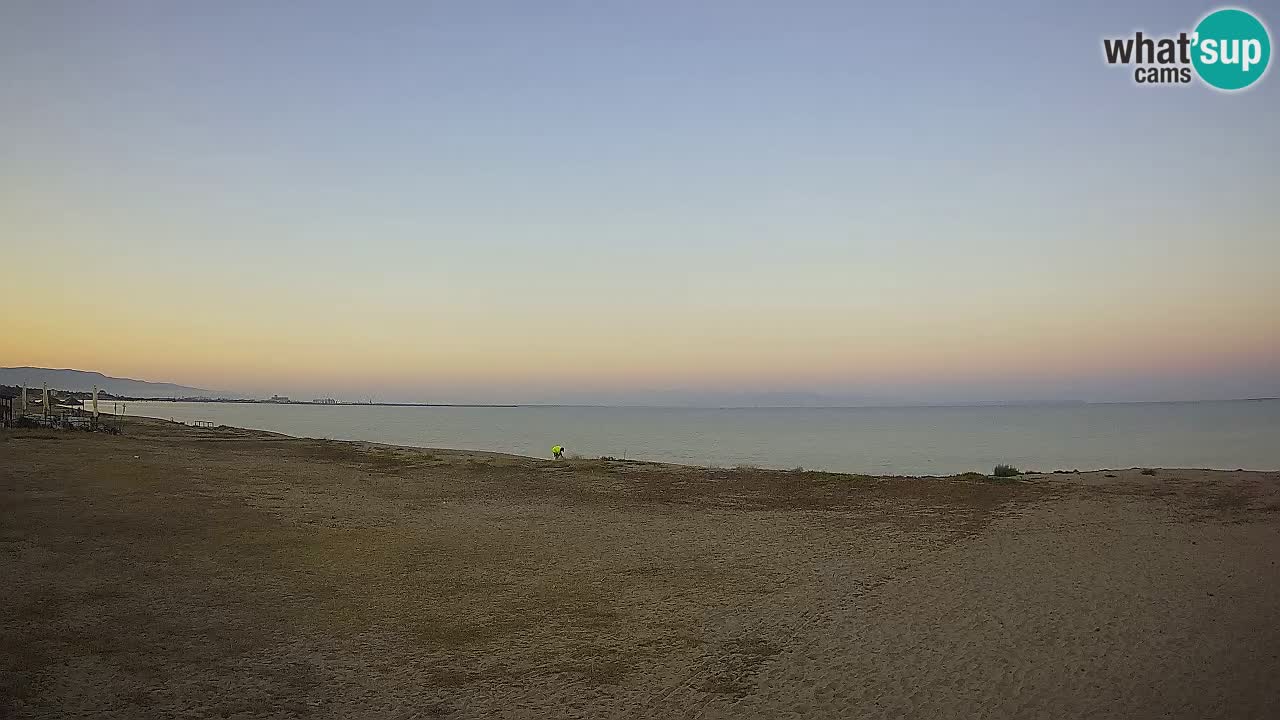 Spletna kamera Torre Grande plaža Oristano – Sardinija – Italija