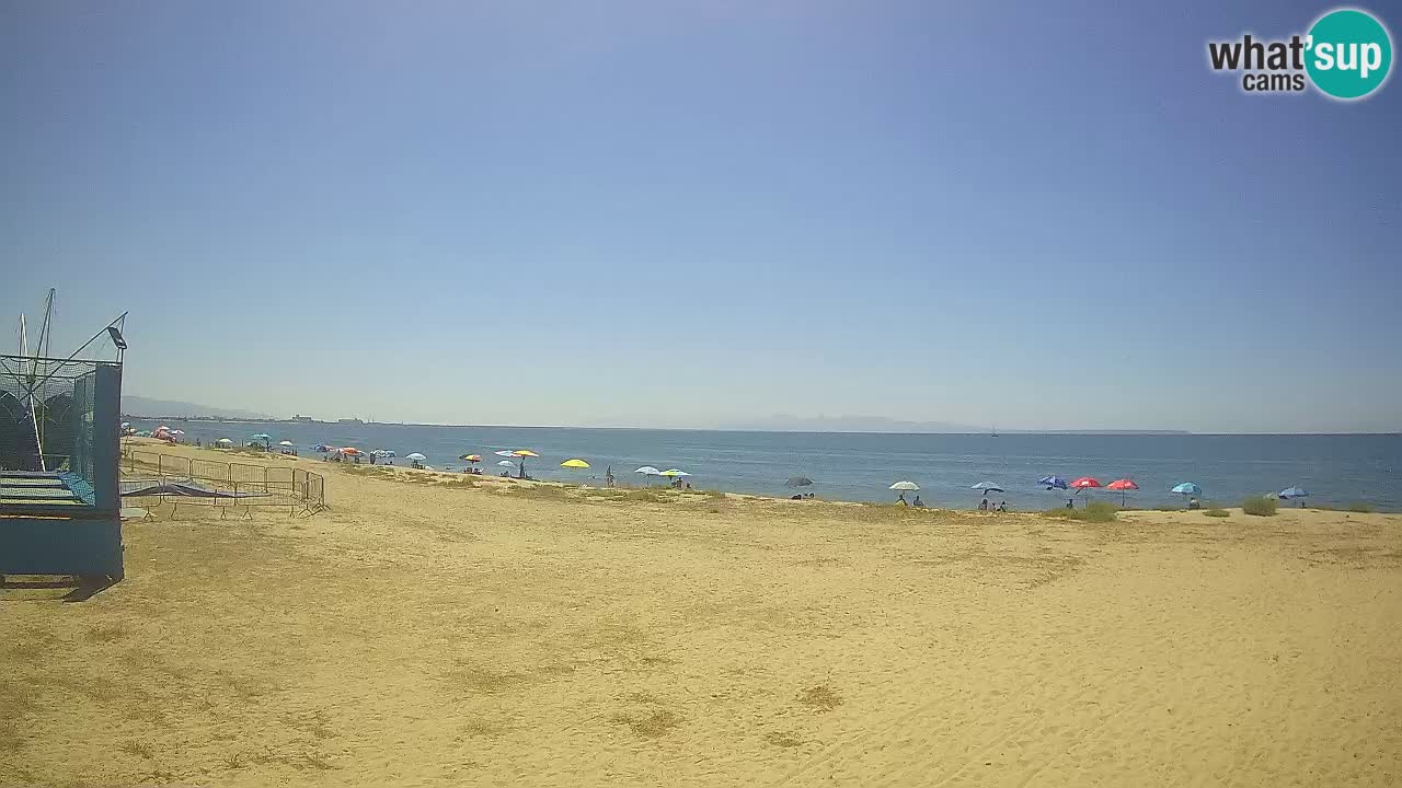 Livecam Torre Grande plage Oristano – Sardaigne – Italie
