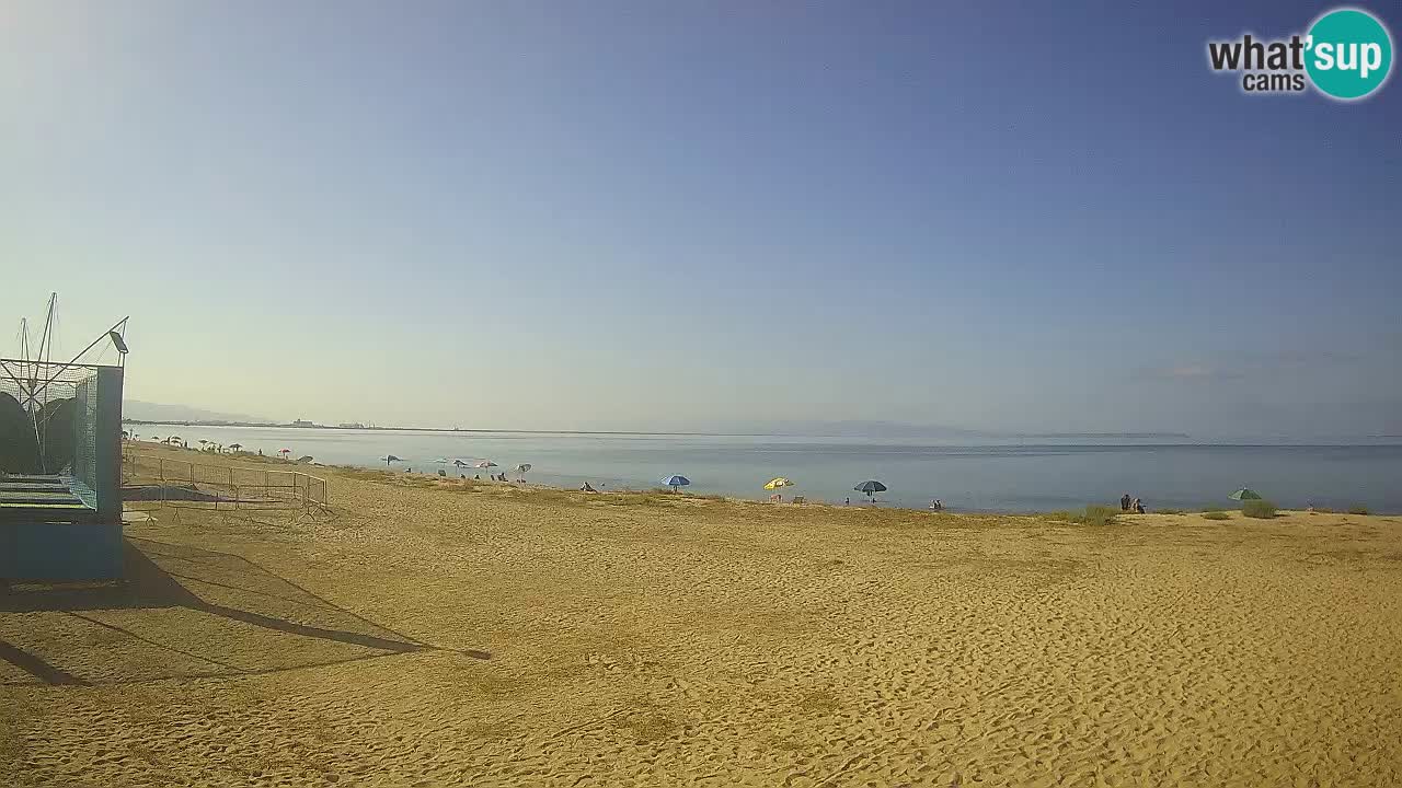 Spletna kamera Torre Grande plaža Oristano – Sardinija – Italija
