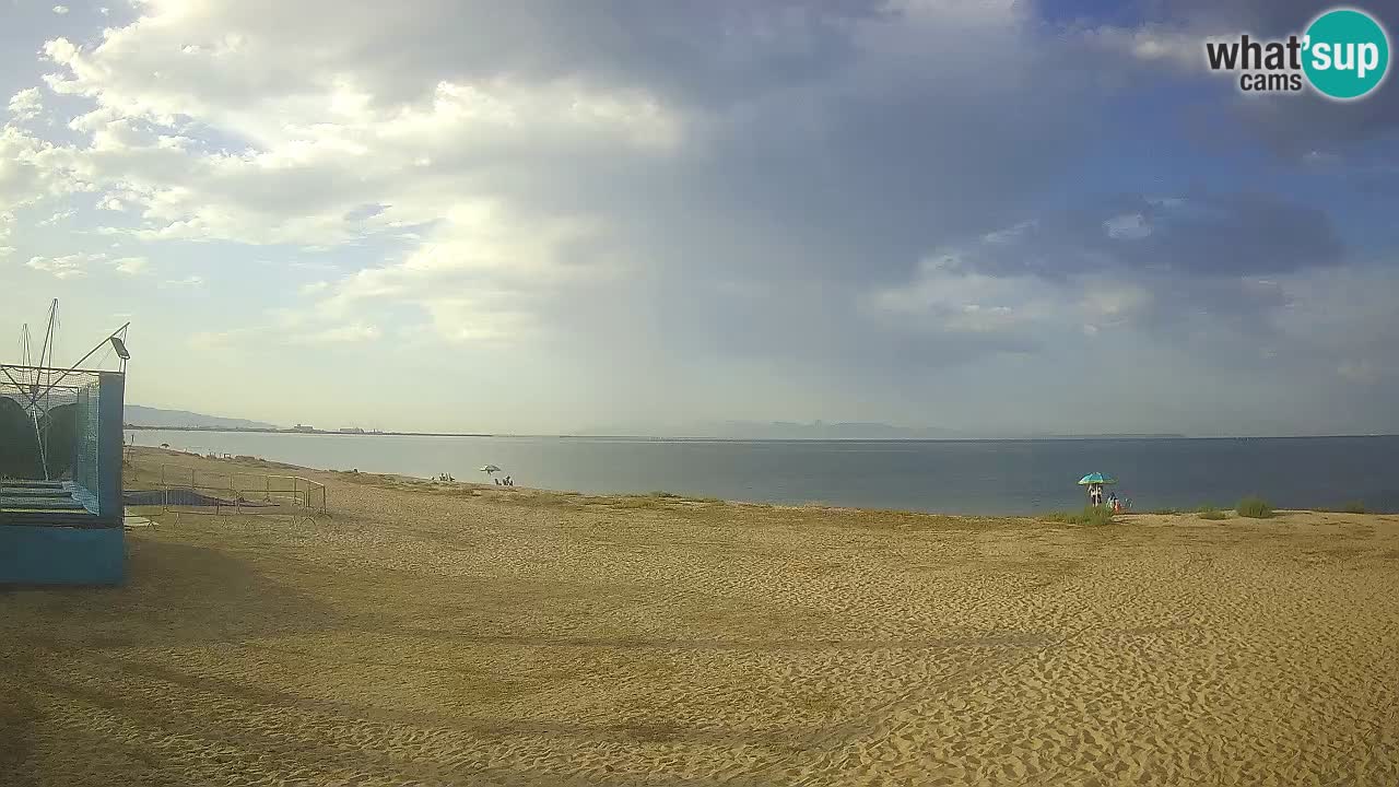 Spletna kamera Torre Grande plaža Oristano – Sardinija – Italija