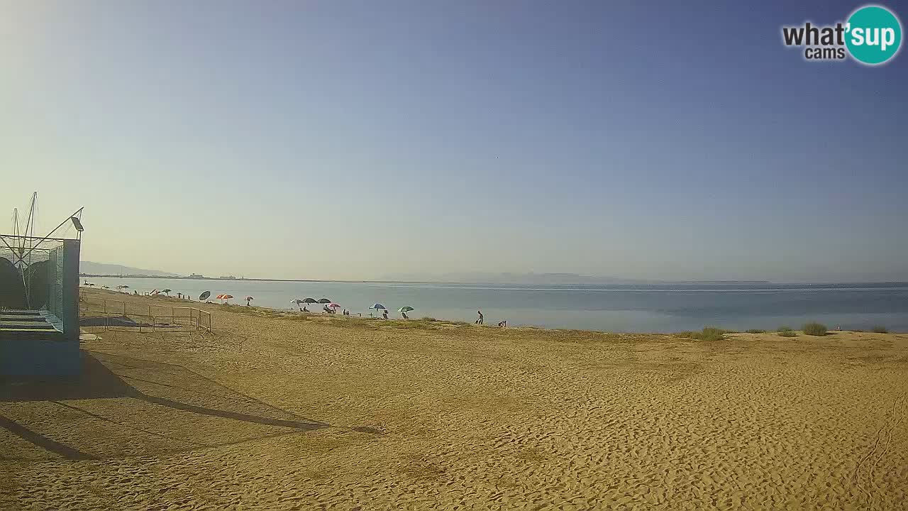 Spletna kamera Torre Grande plaža Oristano – Sardinija – Italija