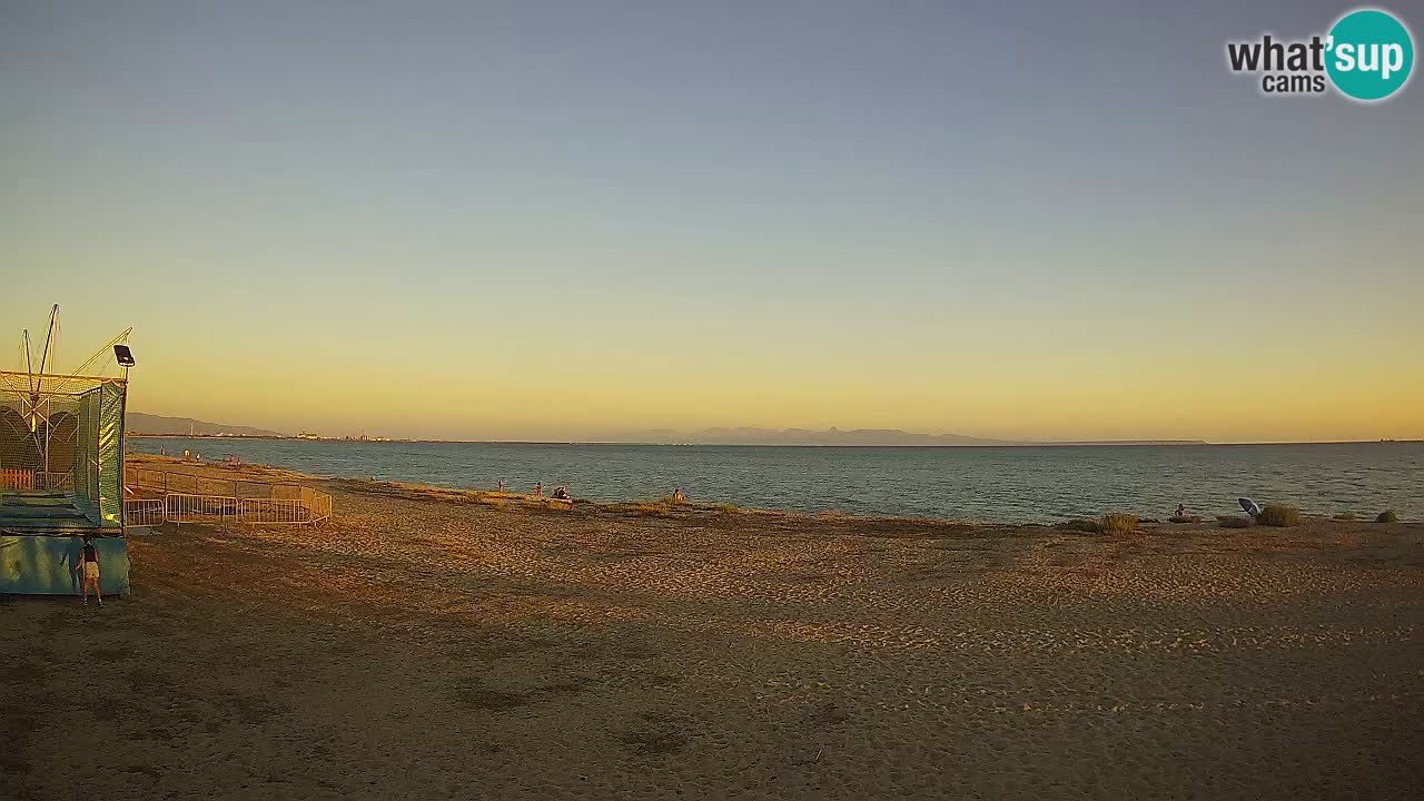 Spletna kamera Torre Grande plaža Oristano – Sardinija – Italija