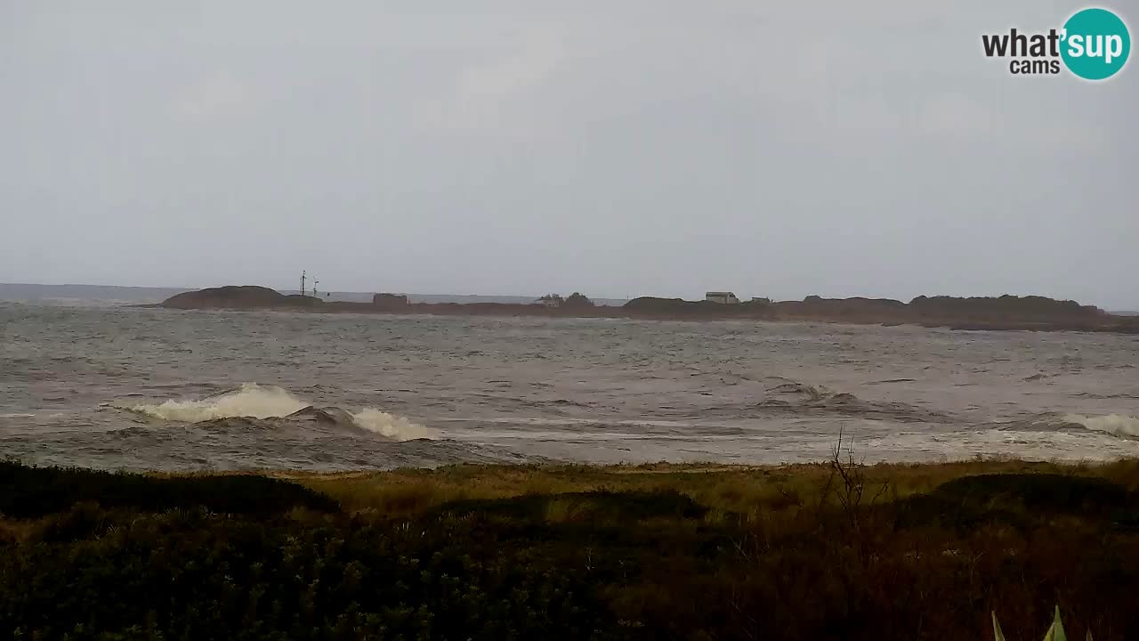 Strand Is Arutas webcam | Oristano – Sardinien