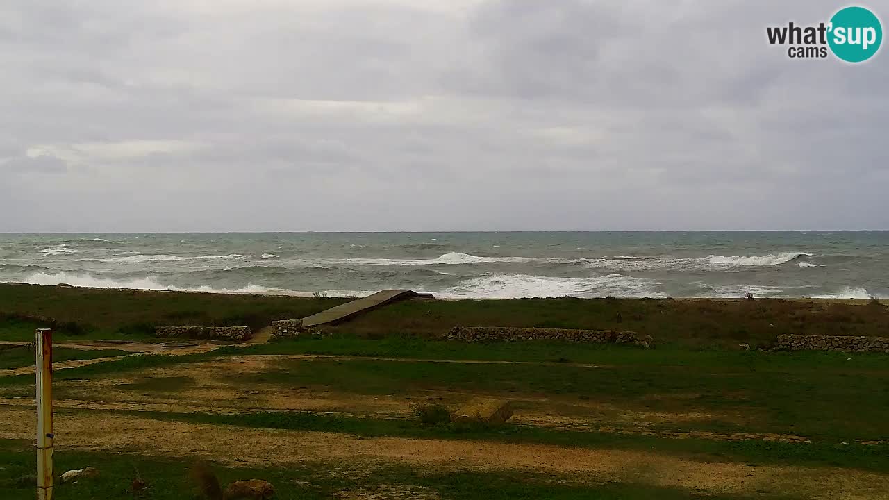 Webcam Is Arutas spiaggia | Oristano – Sardegna