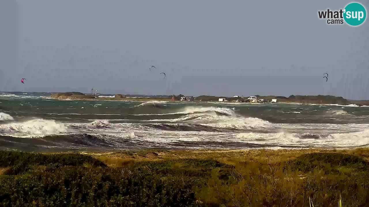 Strand Is Arutas webcam | Oristano – Sardinien