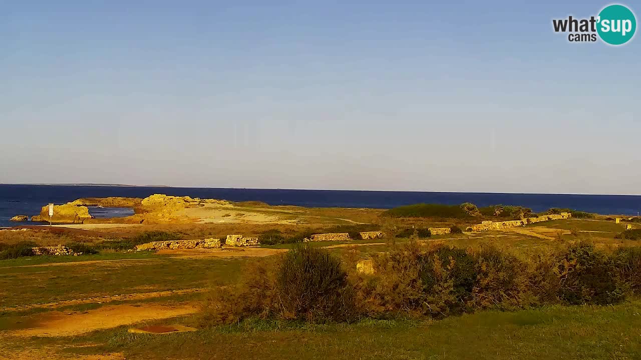 Web kamera Is Arutas plaža | Oristano – Sardinija