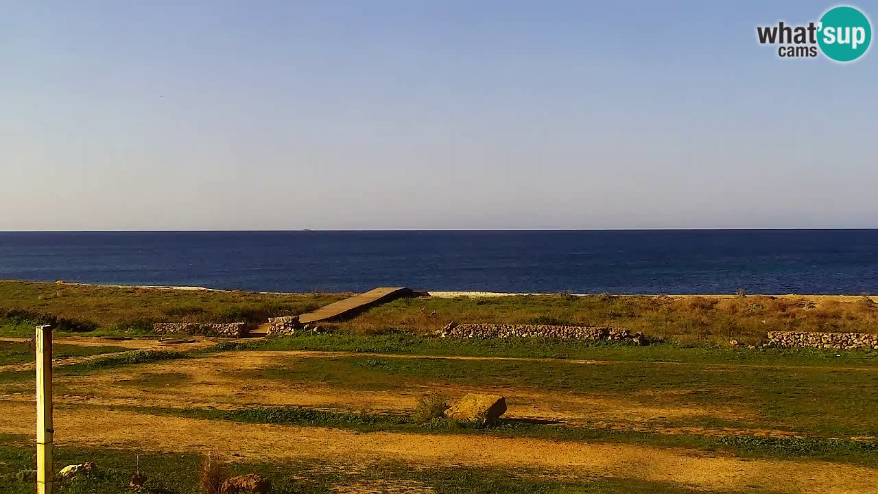 Strand Is Arutas webcam | Oristano – Sardinien