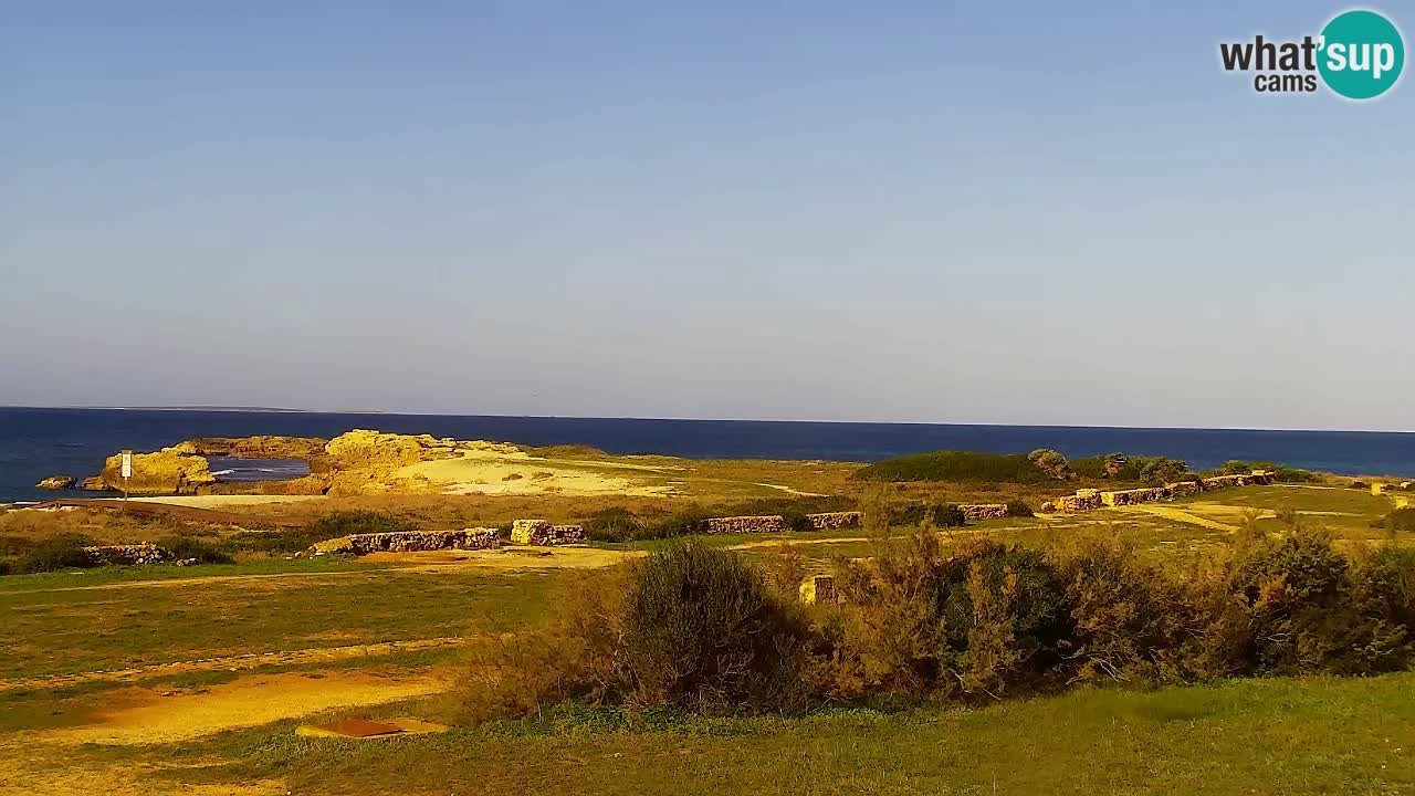 Strand Is Arutas webcam | Oristano – Sardinien