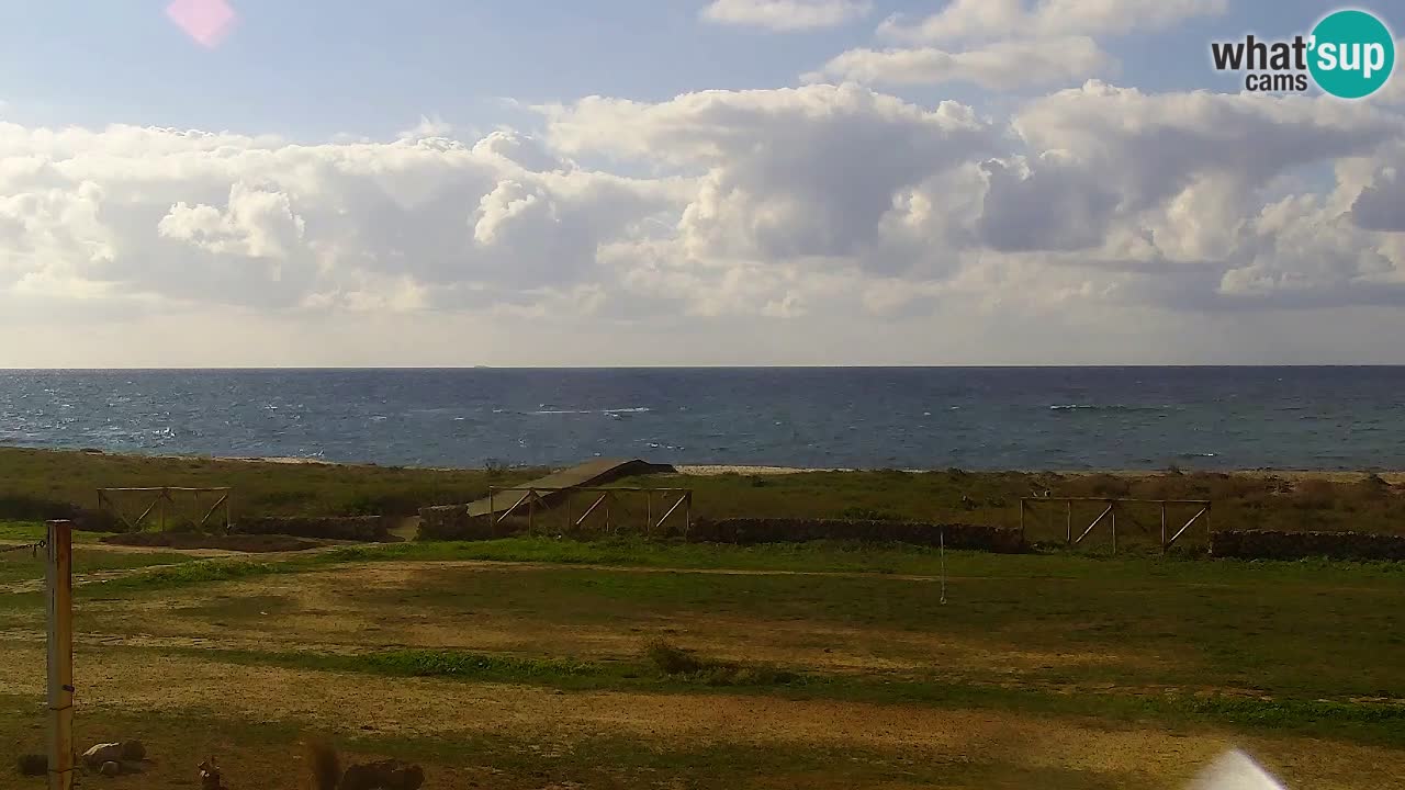 Strand Is Arutas webcam | Oristano – Sardinien