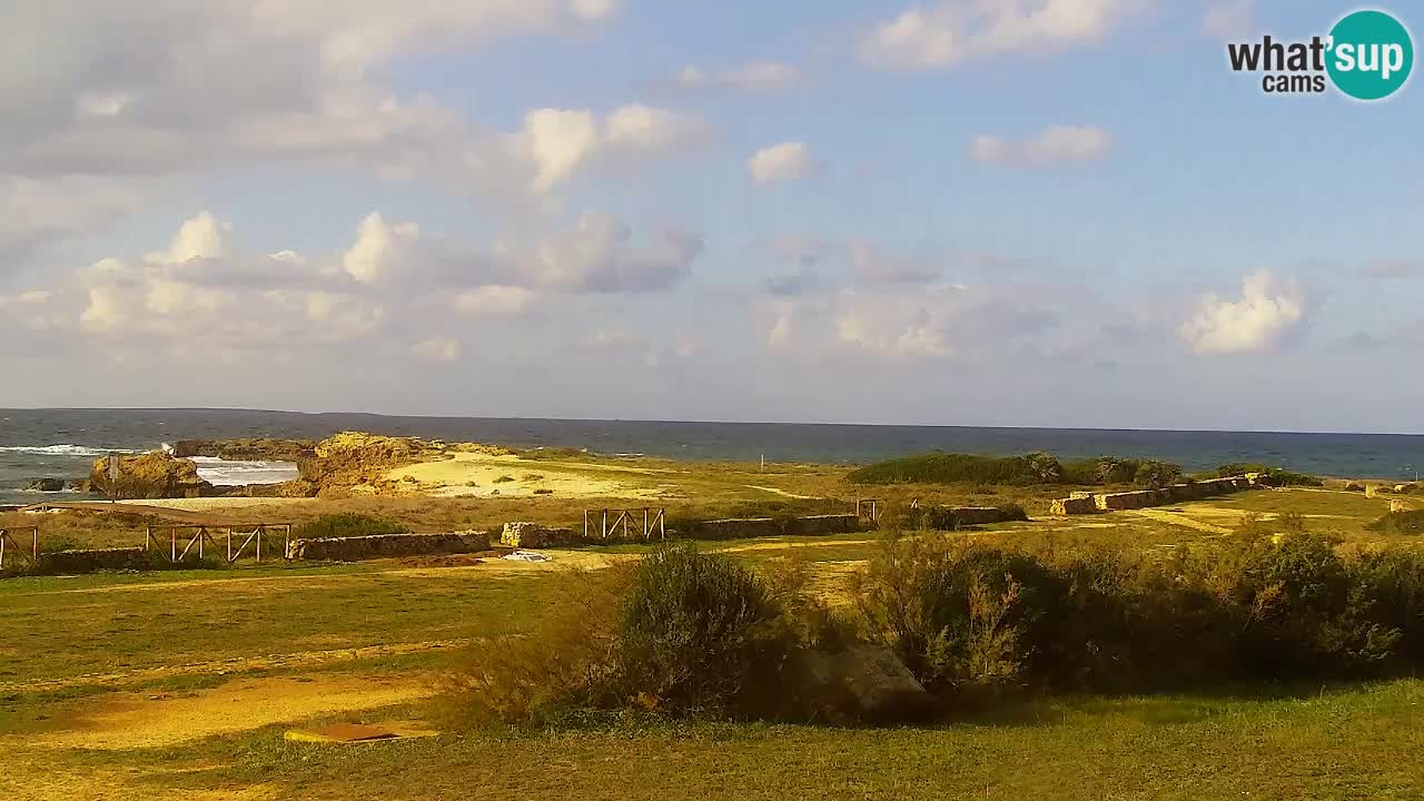 Web kamera Is Arutas plaža | Oristano – Sardinija