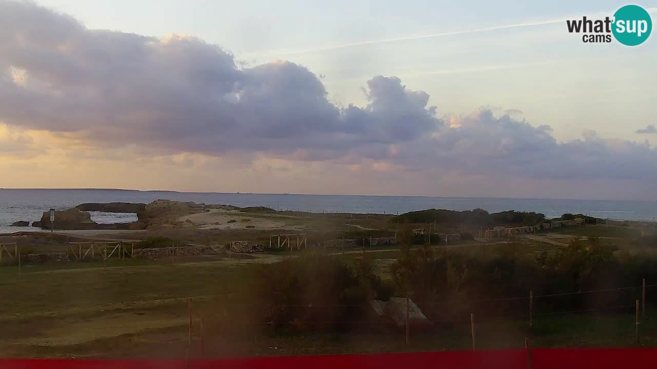 Strand Is Arutas webcam | Oristano – Sardinien