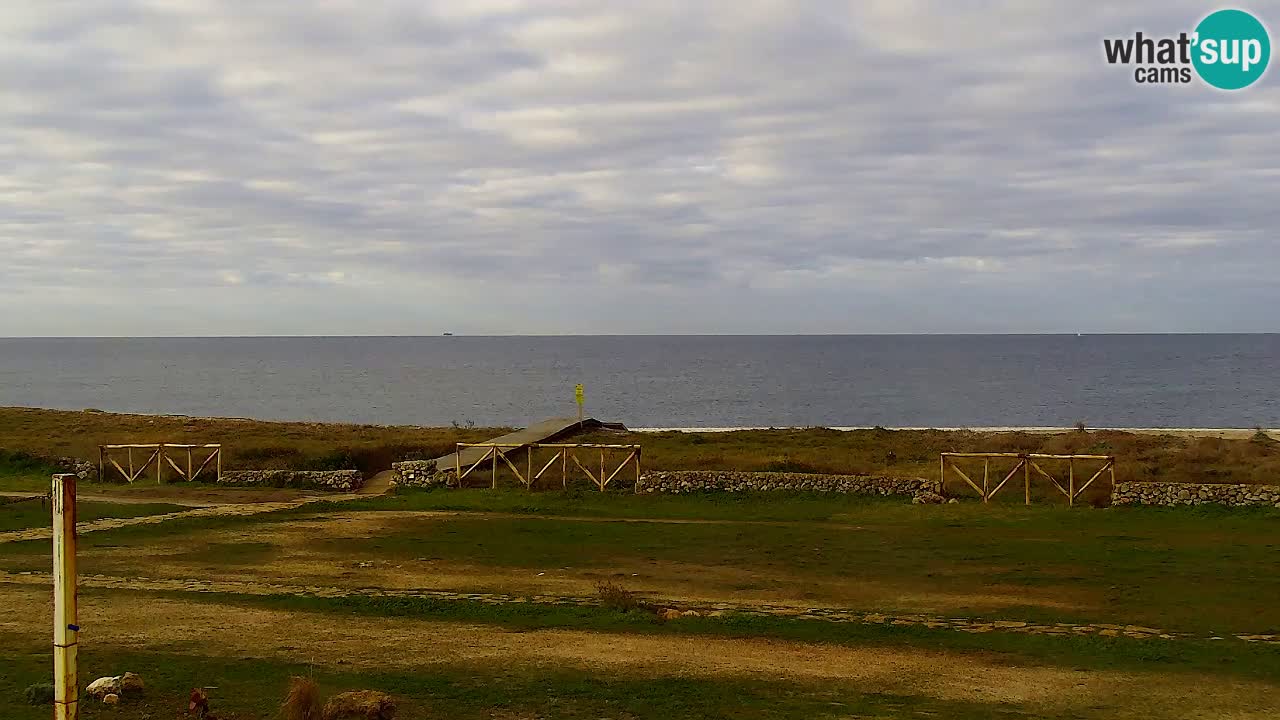 Webcam Is Arutas spiaggia | Oristano – Sardegna