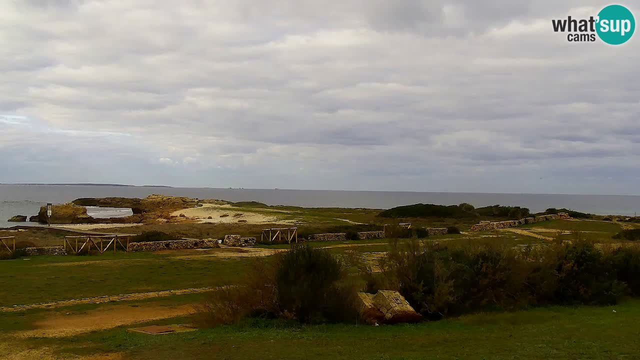 Strand Is Arutas webcam | Oristano – Sardinien