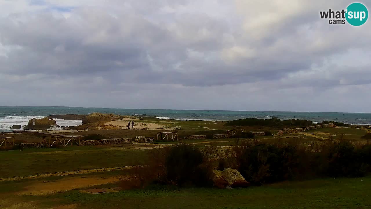 Webcam Is Arutas spiaggia | Oristano – Sardegna