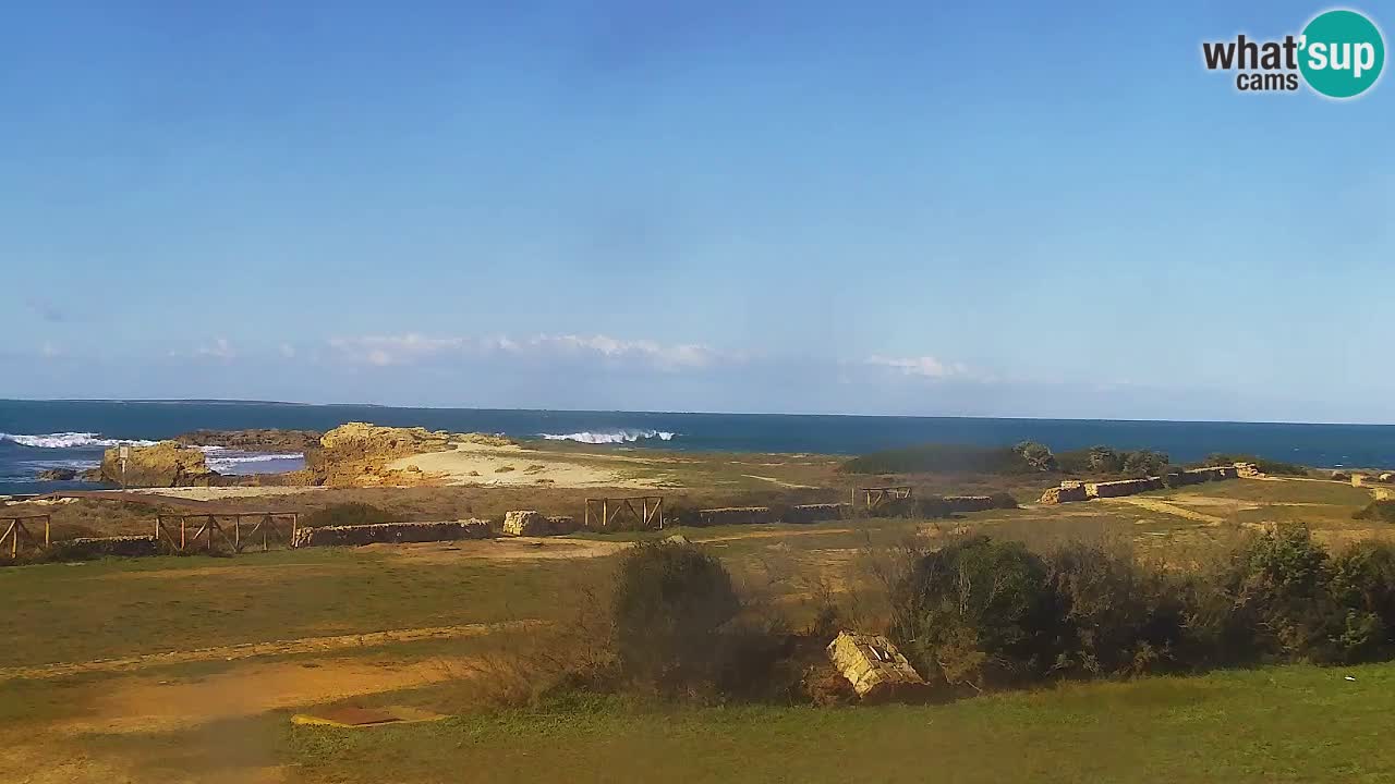 Webcam Is Arutas spiaggia | Oristano – Sardegna