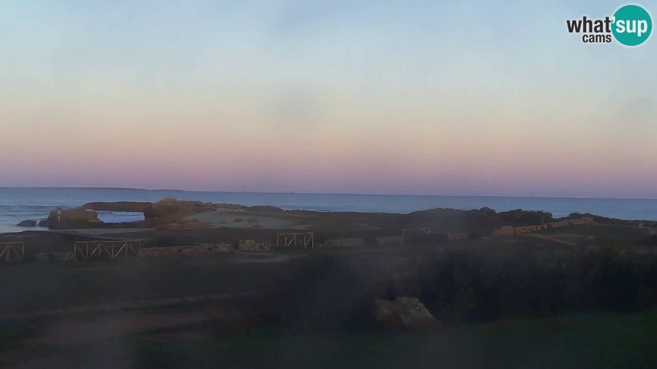 Strand Is Arutas webcam | Oristano – Sardinien