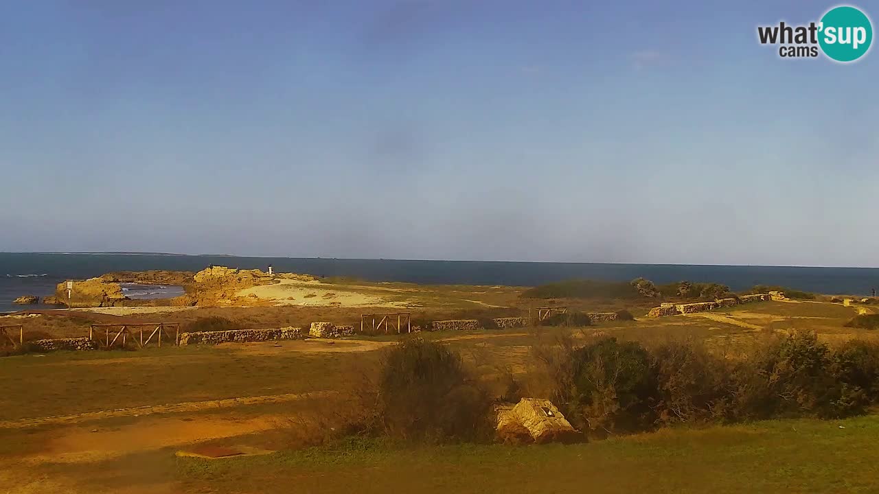 Strand Is Arutas webcam | Oristano – Sardinien