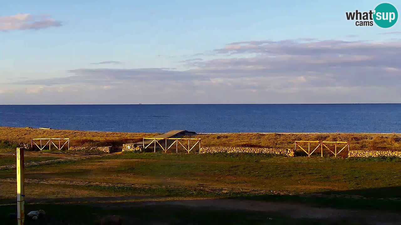 Is Arutas webcam beach | Oristano – Sardinia