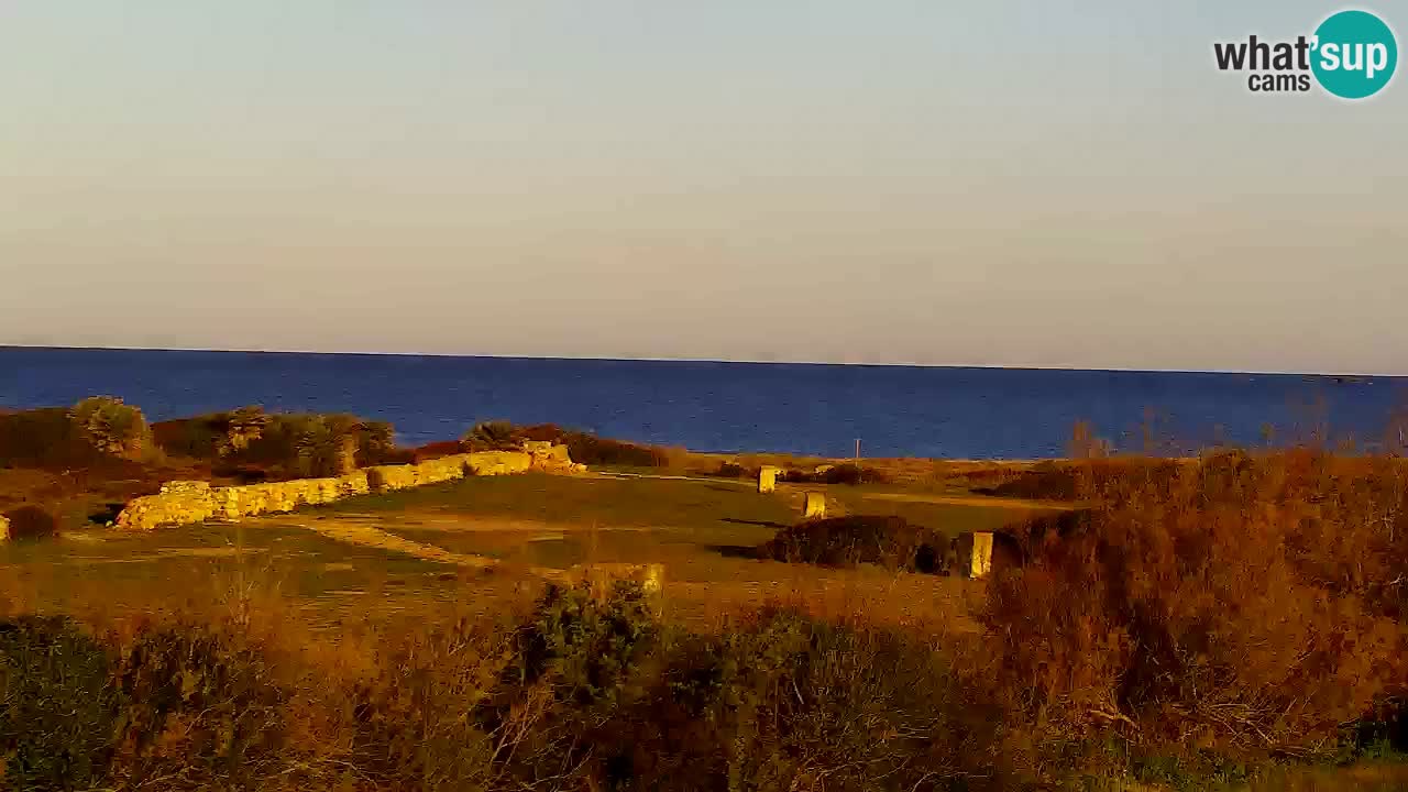 Webcam Is Arutas spiaggia | Oristano – Sardegna