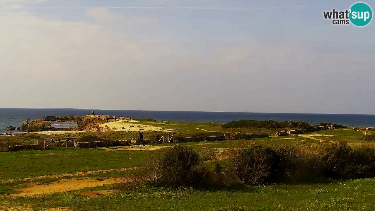 Web kamera Is Arutas plaža | Oristano – Sardinija