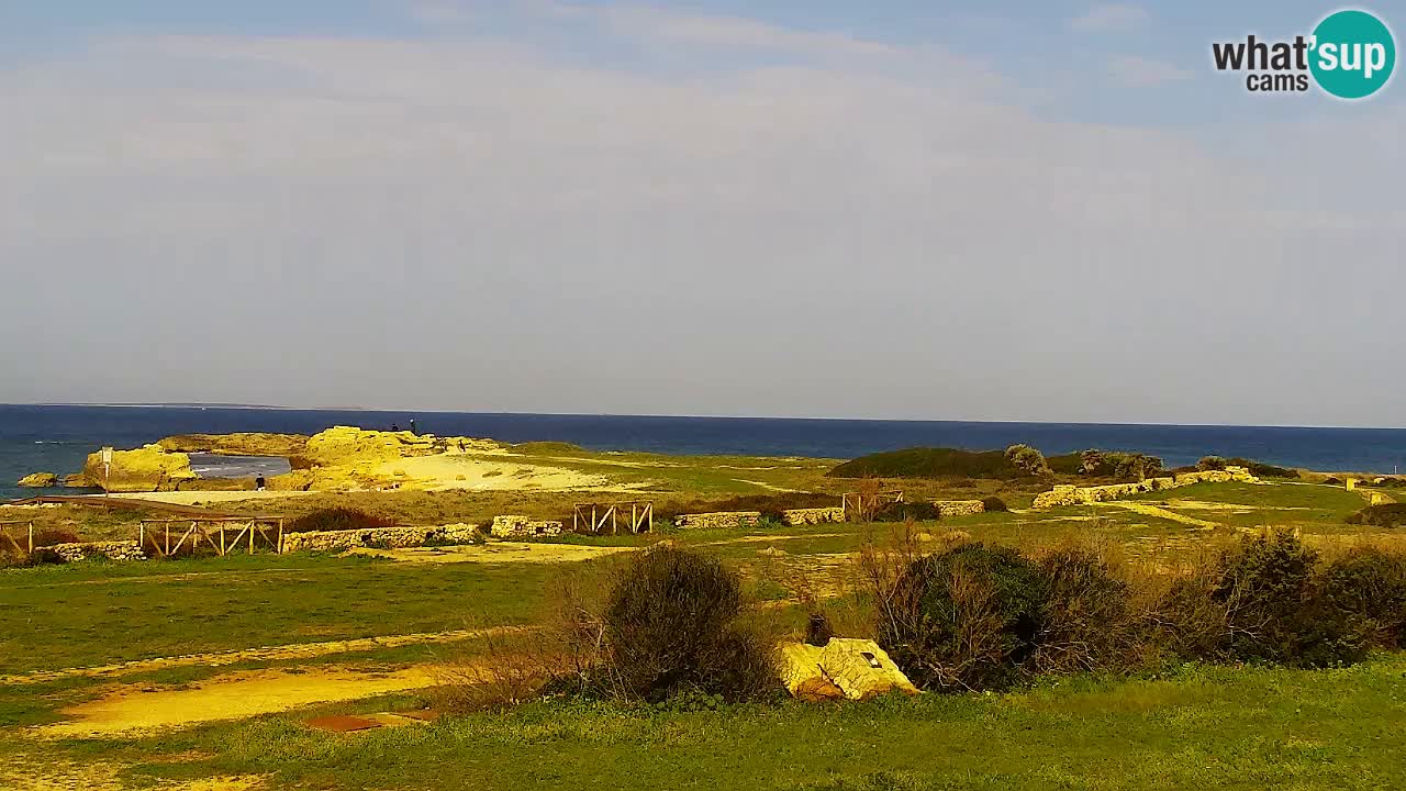 Strand Is Arutas webcam | Oristano – Sardinien