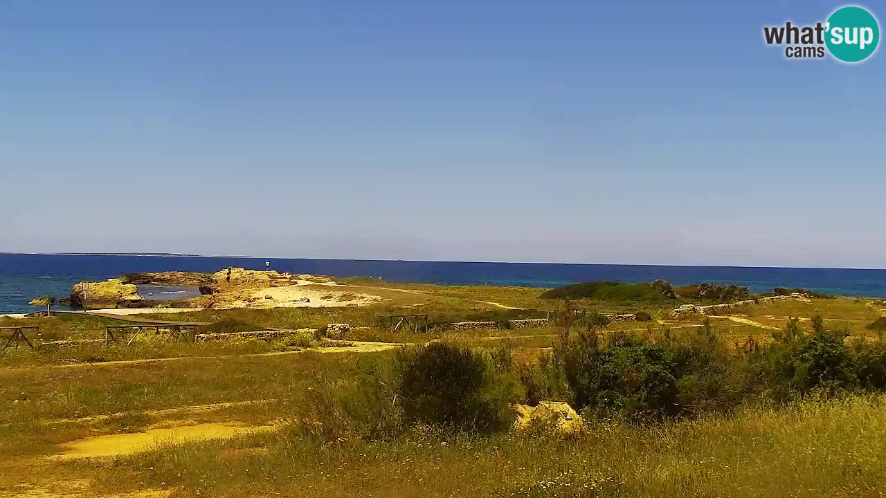 Web kamera Is Arutas plaža | Oristano – Sardinija