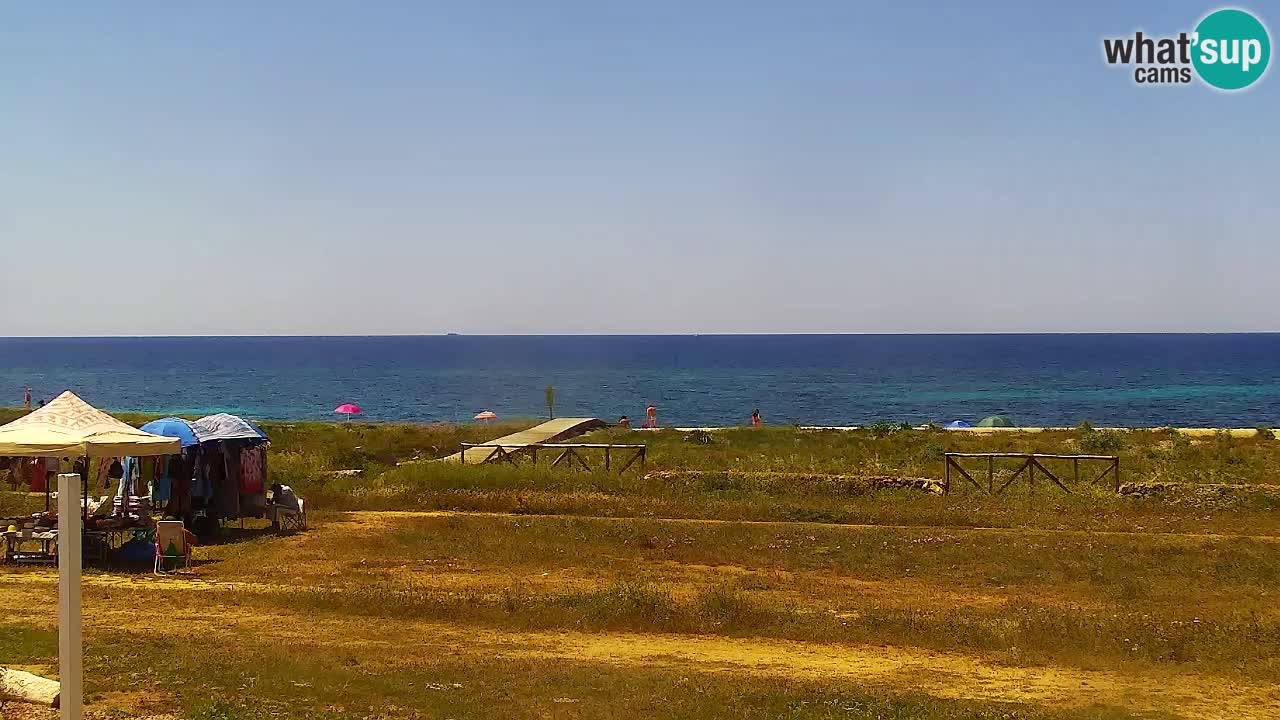 Web kamera Is Arutas plaža | Oristano – Sardinija
