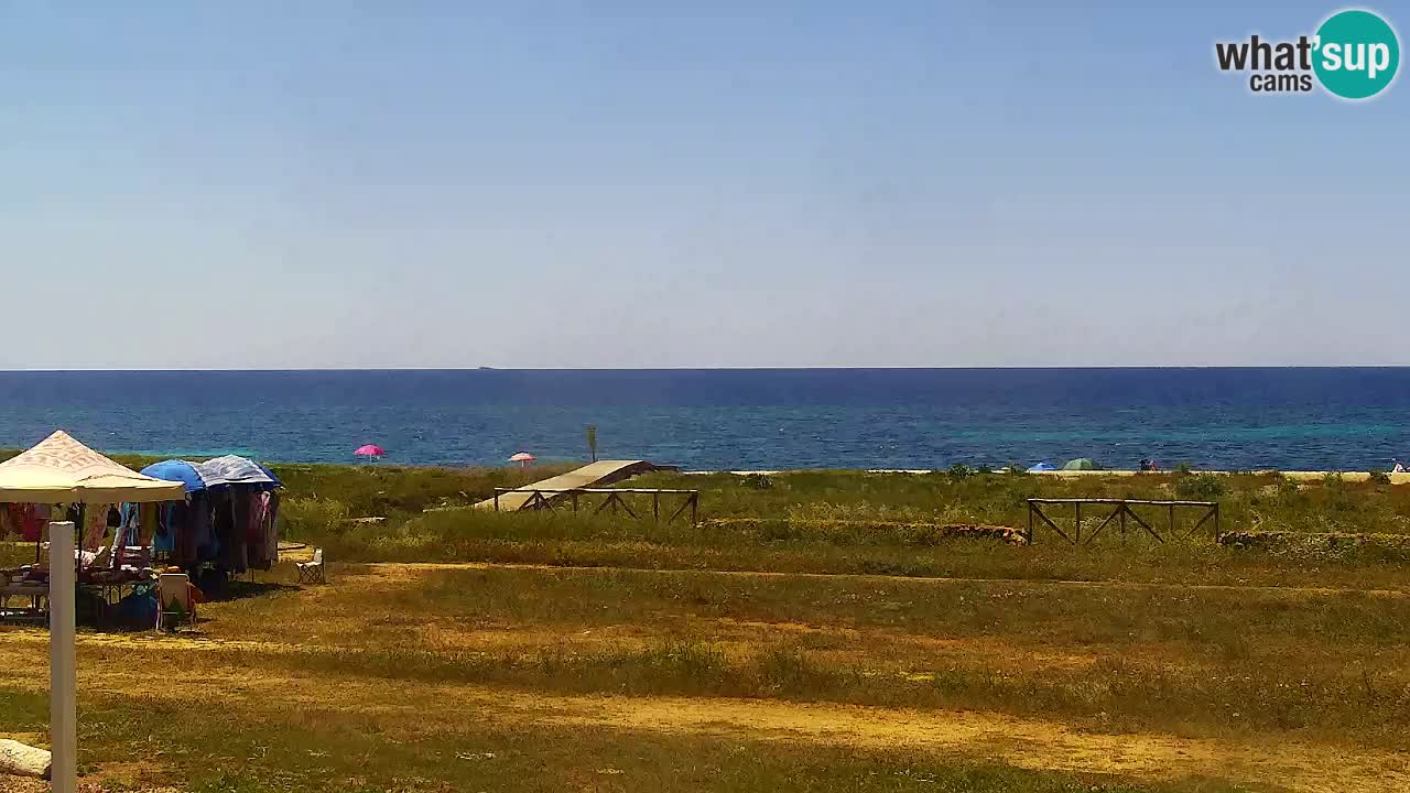 Strand Is Arutas webcam | Oristano – Sardinien