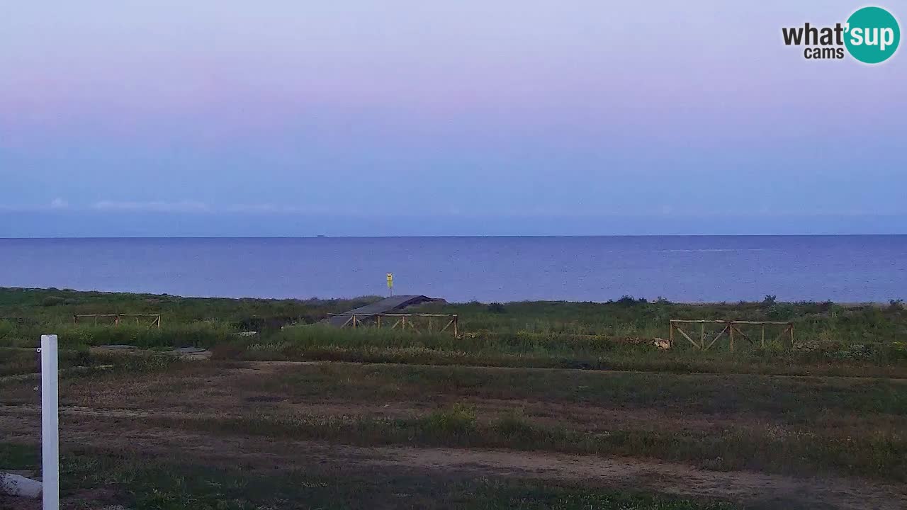 Web kamera Is Arutas plaža | Oristano – Sardinija
