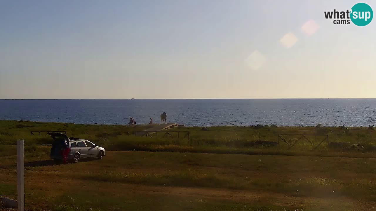 Is Arutas webcam beach | Oristano – Sardinia