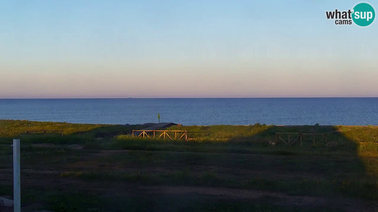 Web kamera Is Arutas plaža | Oristano – Sardinija