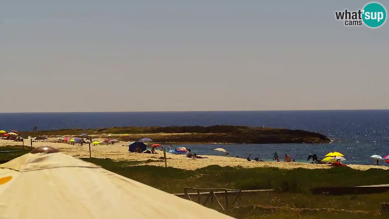 Strand Is Arutas webcam | Oristano – Sardinien