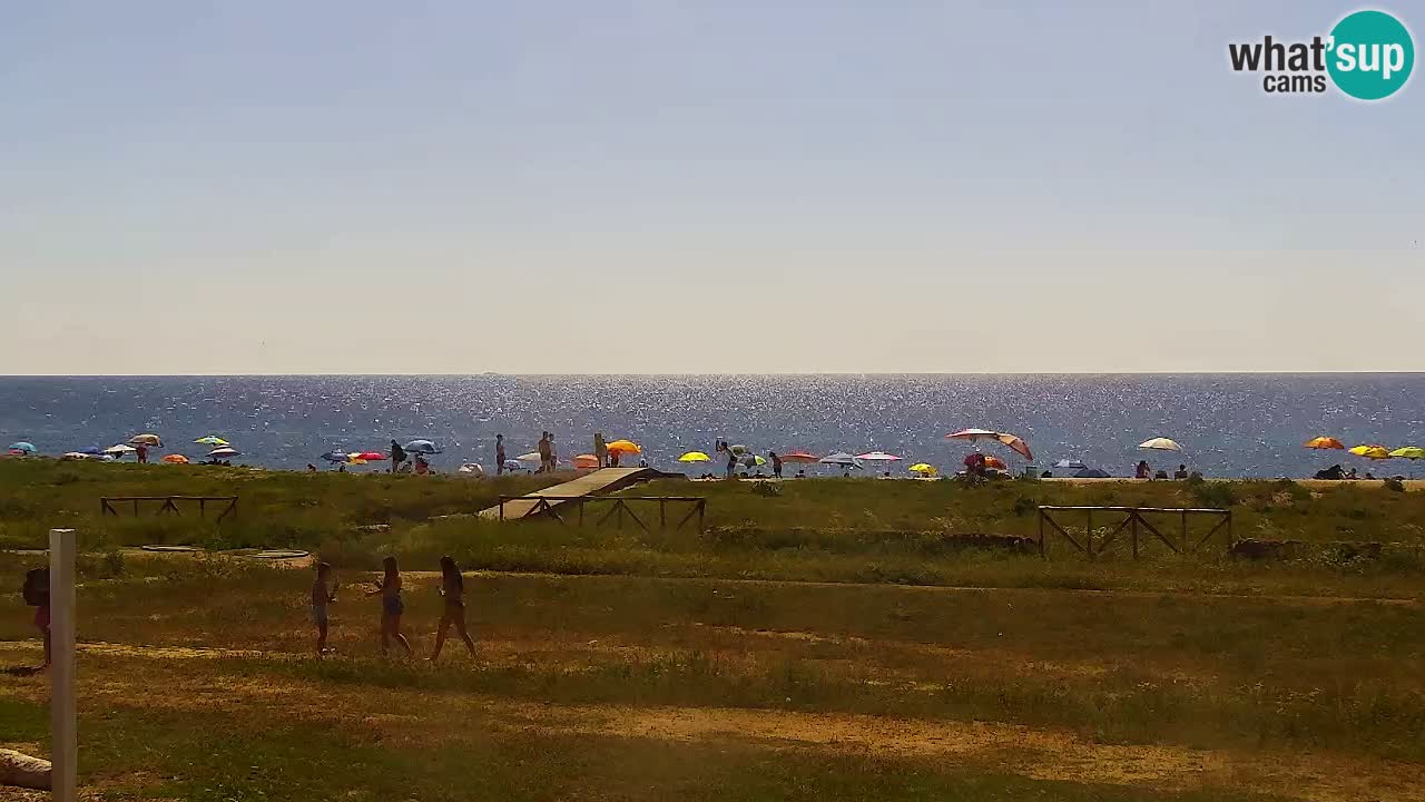 Webcam Is Arutas spiaggia | Oristano – Sardegna