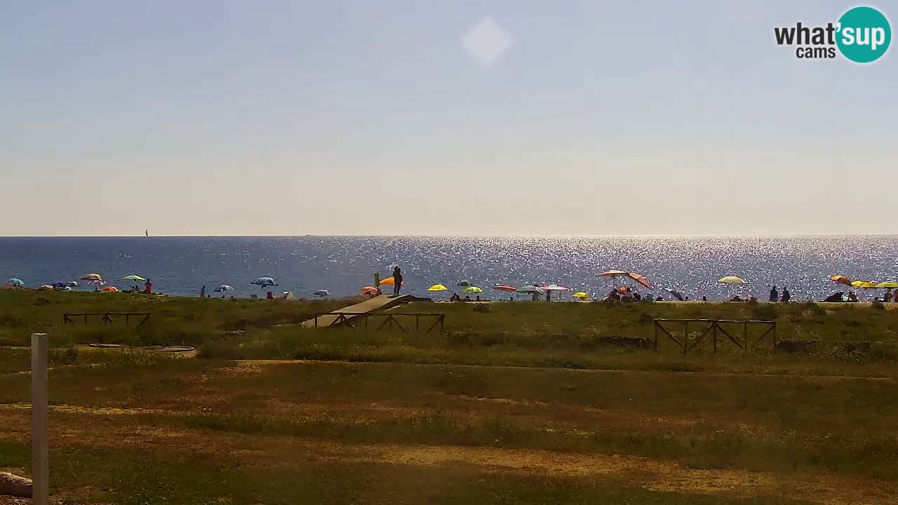 Web kamera Is Arutas plaža | Oristano – Sardinija