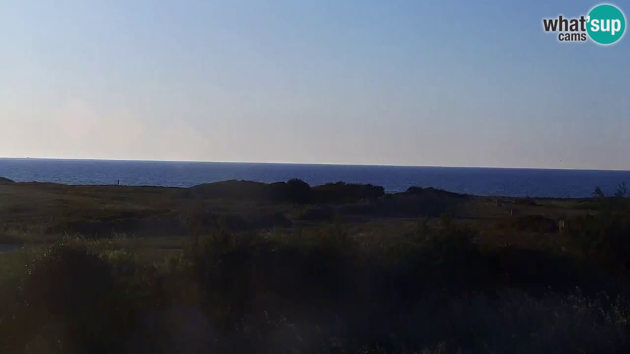 Strand Is Arutas webcam | Oristano – Sardinien