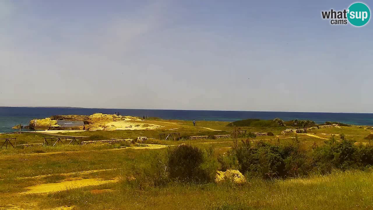 Web kamera Is Arutas plaža | Oristano – Sardinija