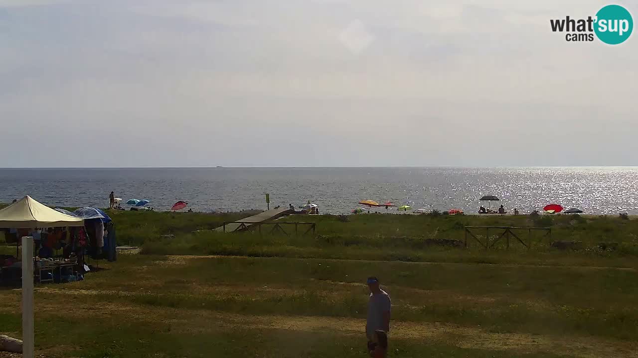 Webcam Is Arutas spiaggia | Oristano – Sardegna
