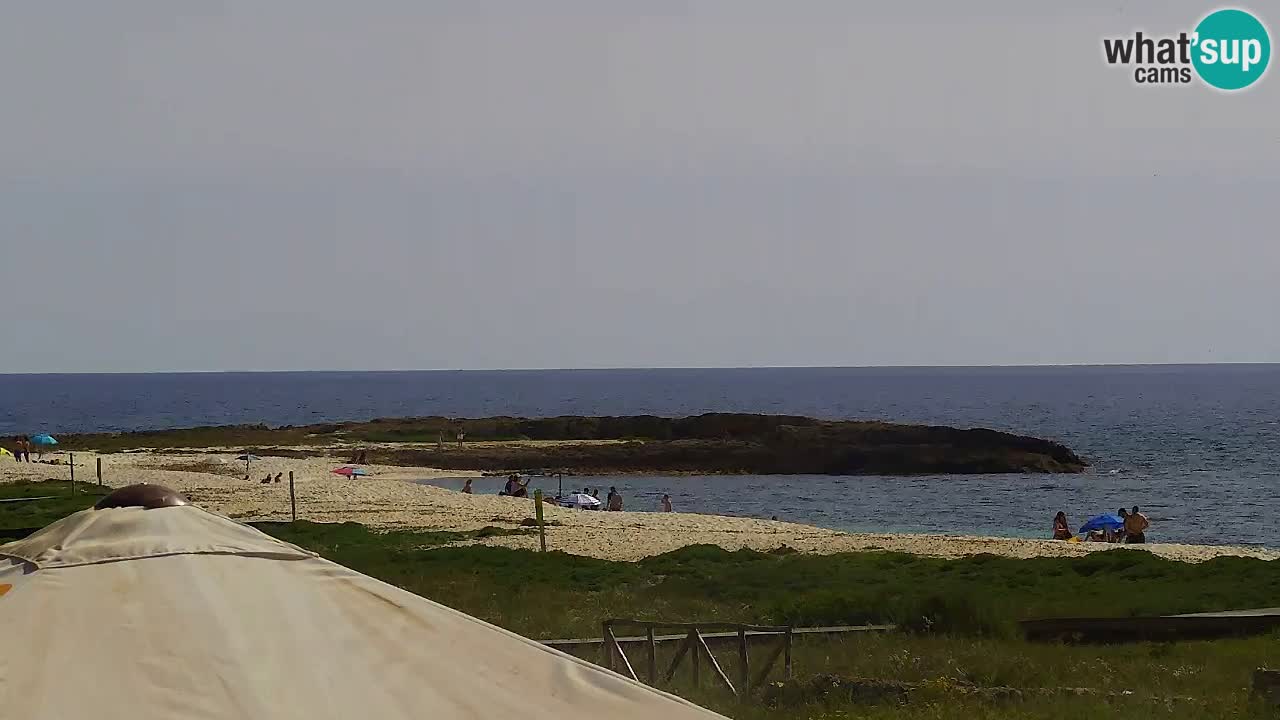 Web kamera Is Arutas plaža | Oristano – Sardinija