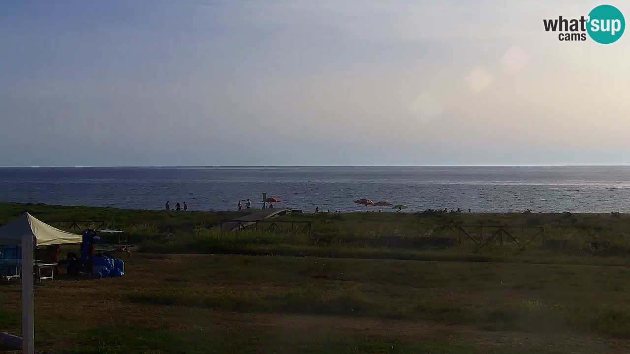 Strand Is Arutas webcam | Oristano – Sardinien