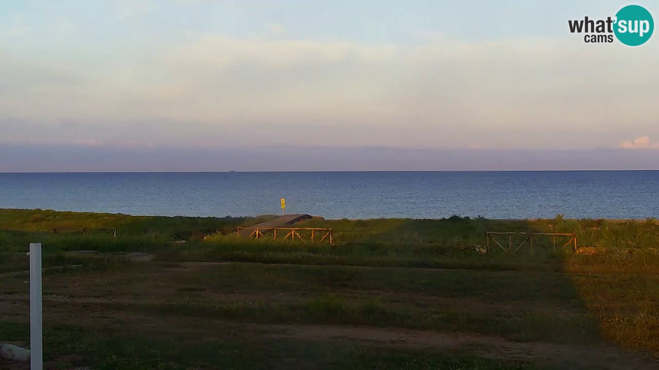 Strand Is Arutas webcam | Oristano – Sardinien
