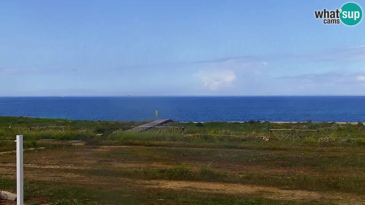 Strand Is Arutas webcam | Oristano – Sardinien