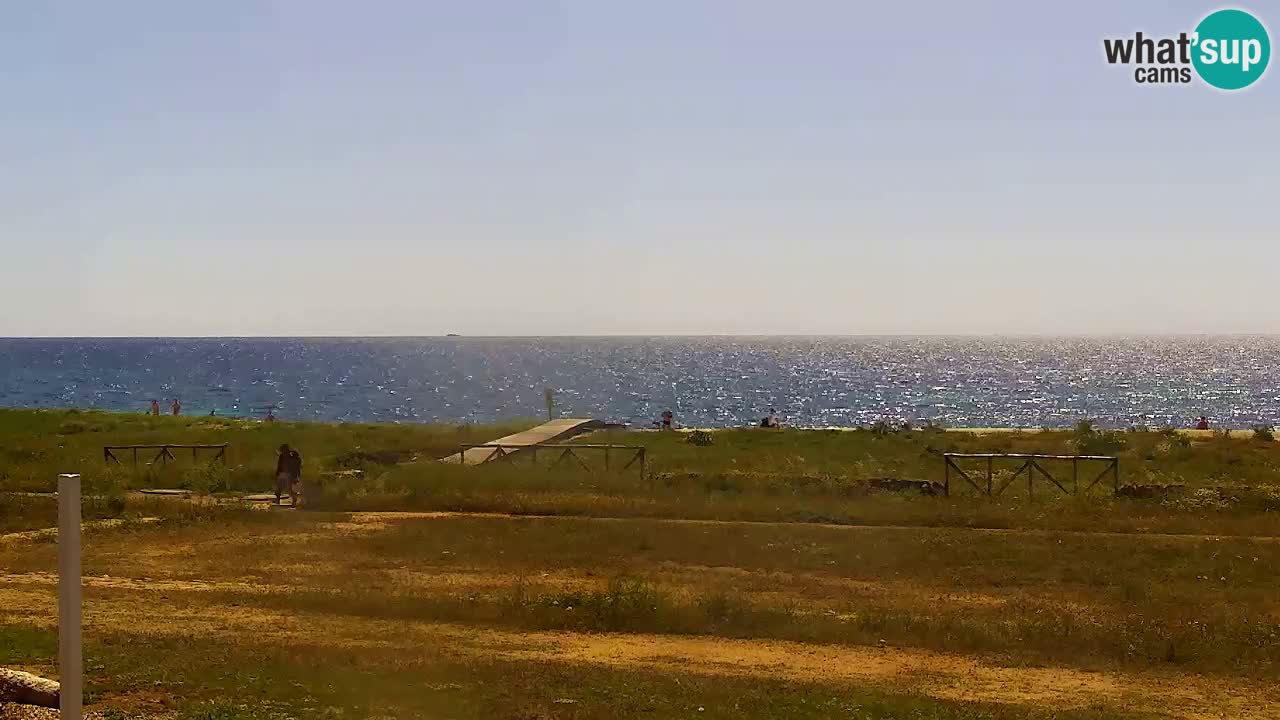 Webcam Is Arutas spiaggia | Oristano – Sardegna